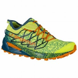 Mutant Mens Trail Running Shoes Lime Punch/Storm Blue
