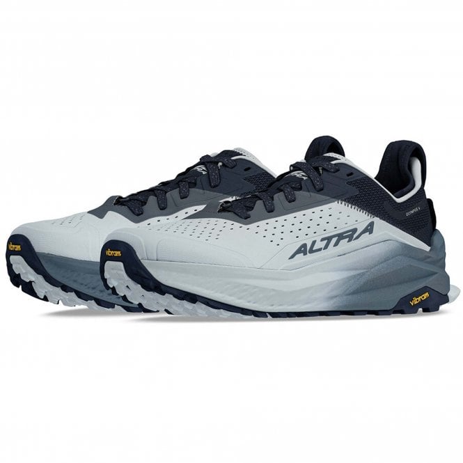 Olympus 6 Mens Trail Running Shoes Dark Blue