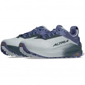 Olympus 6 Womens Trail Running Shoes Grey/Blue