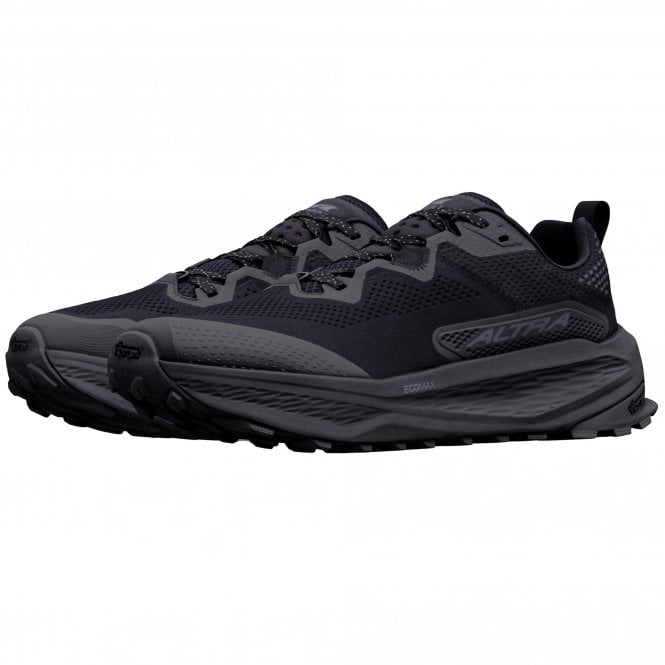 Olympus 7 Mens Trail Running Shoes Black/Black/Dark Shadow