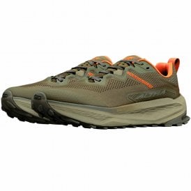 Olympus 7 Mens Trail Running Shoes Dark Olive/Black/Aloe