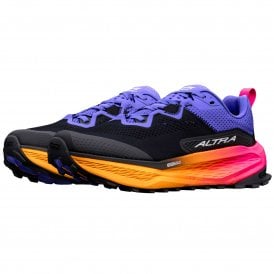 Olympus 7 Womens Trail Running Shoes Black/White/Simply Purple