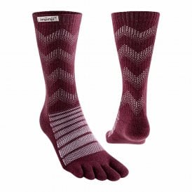 Outdoor Midweight Crew Wool Unisex Garnet
