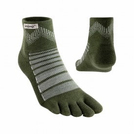 Outdoor Midweight Mini-Crew Wool Unisex Forest
