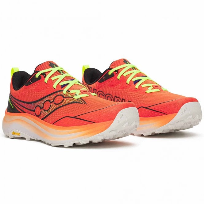 Peregrine 16 Mens Trail Running Shoes Fire/Black