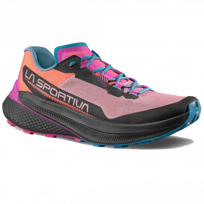 Prodigio Womens Trail Running Shoes Rose/Springtime