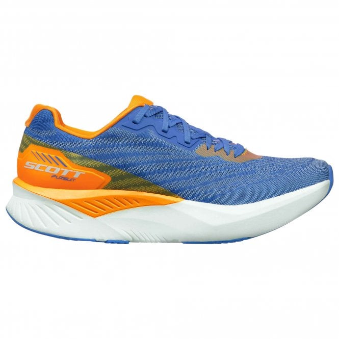 Pursuit Mens Road Running Shoes Storm Blue/Bright Orange