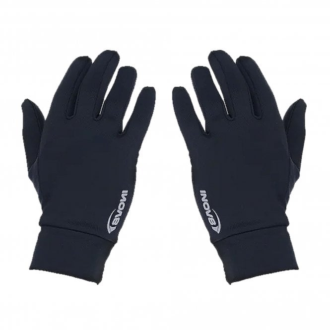 Race Elite Running Gloves Black (Fingertips for Screens)