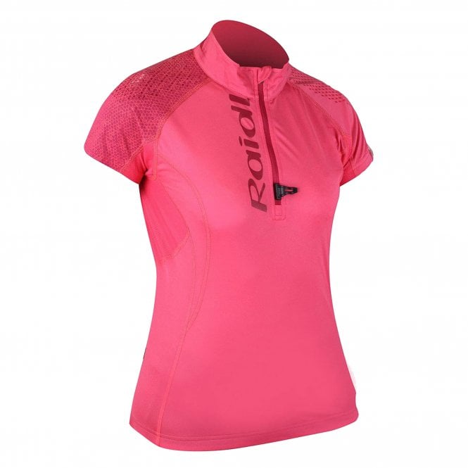 Raidlight Performer 18 Womens Short Sleeved Running T-Shirt Grenadine/Bordeaux