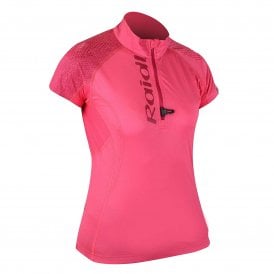 Raidlight Performer 18 Womens Short Sleeved Running T-Shirt Grenadine/Bordeaux