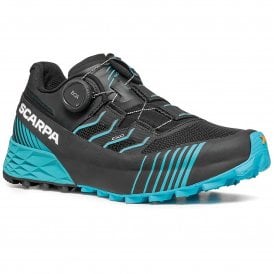 Ribelle Run Kalibra ST Womens Trail Running Shoes Black/Azure