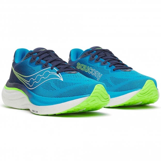 Ride 19 Men's Running Shoes Cobalt/Slime
