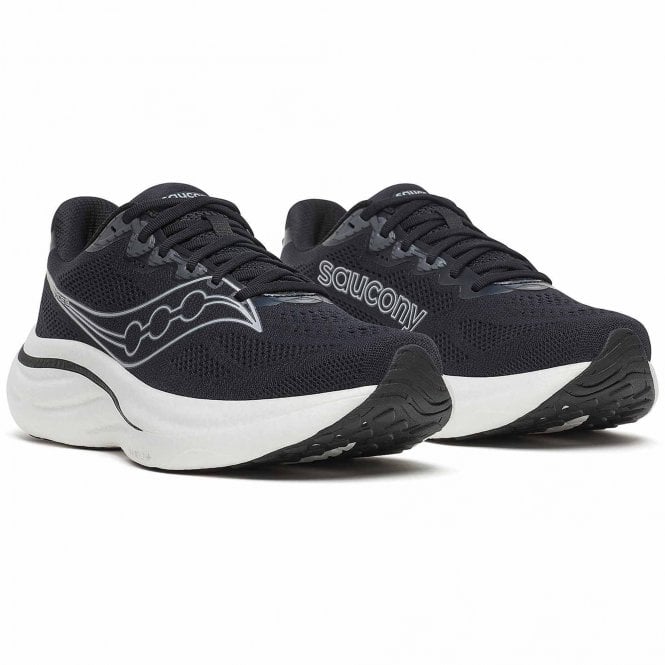 Ride 19 Wide Men's Running Shoes Black/Silver