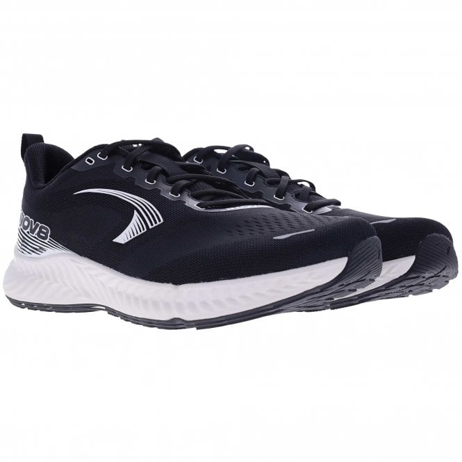 RoadFly Wide Mens Running Shoes Black/White