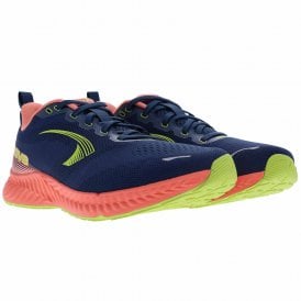 RoadFly Women's Running Shoes Blue/Coral/Lime
