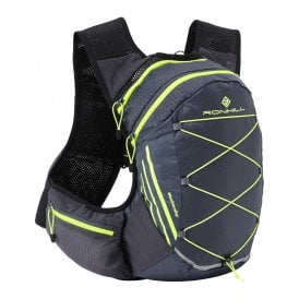 Pioneer 8L Running Hydration Vest Charcoal/Fluo Yellow (SS20)