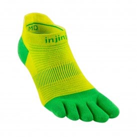 Run Lightweight No-Show Unisex Running Toe Socks Clover