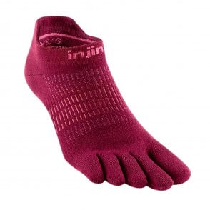 Injinji Spectrum Women's Run Socken – Lightweight No-Show In Lavender