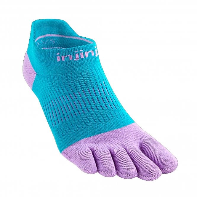 Injinji Spectrum Women's Run No-Show Socken – Lavender, Für Läuferinnen Mit Zehenfreiheit