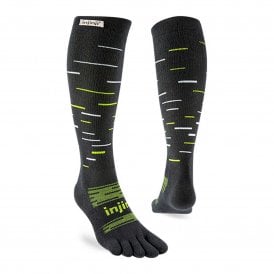 Snow Over the Calf Toe Socks Shadow