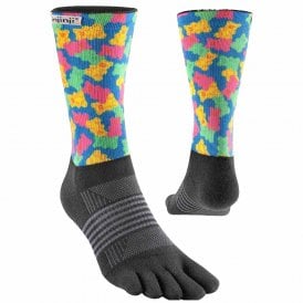 Spectrum Trail Midweight Crew Running Toe Socks Gummy Bears