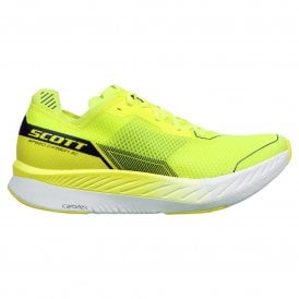 Speed Carbon RC Womens Road Running Shoes Yellow/White