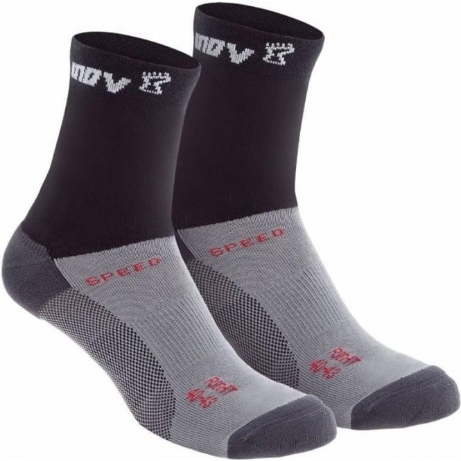 Speed Sock High Twin Pack Black