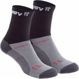 Speed Sock High Twin Pack Black