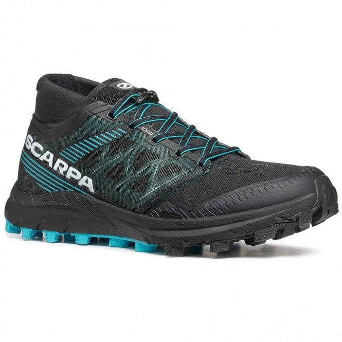 Spin ST Mens Trail Running Shoes Black/Azure