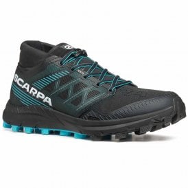 Spin ST Mens Trail Running Shoes Black/Azure
