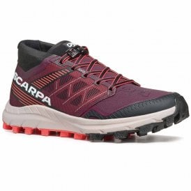 Spin ST Womens Trail Running Shoes Russet Brown-Coral