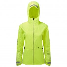 Tech Afterhours Women's Running Jacket Fluo Yellow/Charcoal/Reflect