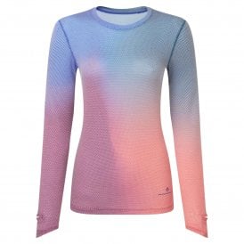 Tech Golden Hour L/S Tee Women's Blue Violet