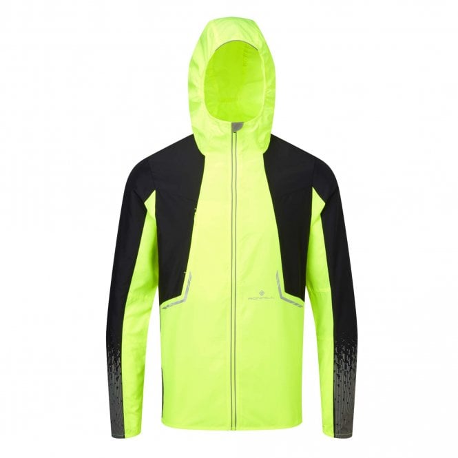 Tech Reflect Mens Running Jacket Fluo Yellow/Black/Reflect (2024)