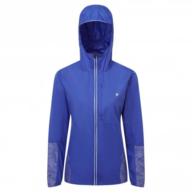 Tech Reflect Womens Running Jacket Blue Violet/Reflect