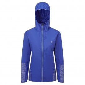 Tech Reflect Womens Running Jacket Blue Violet/Reflect