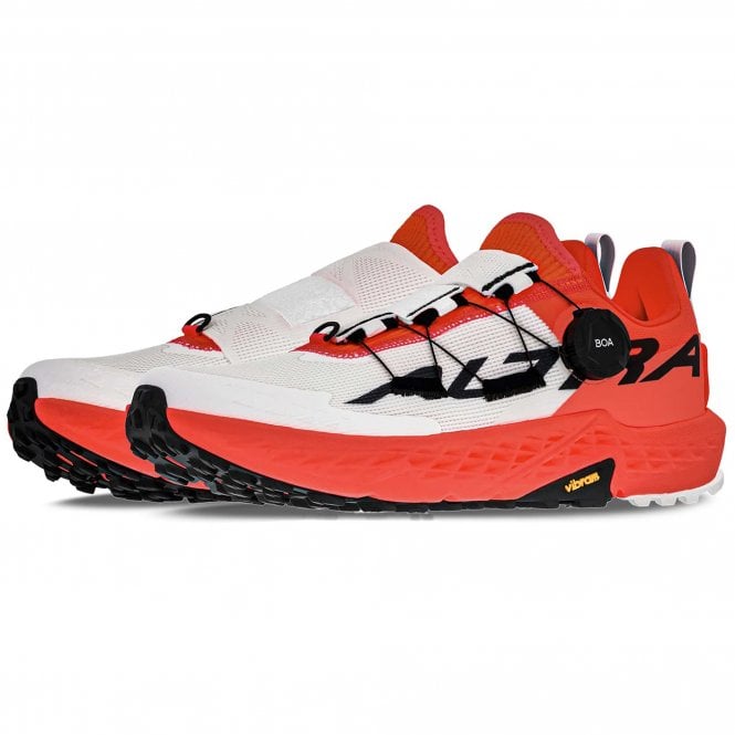 Timp 5 BOA Womens Trail Running Shoes White/Coral