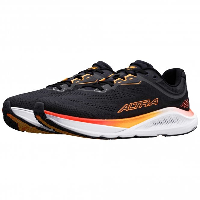 Torin ST Mens Running Shoes Black/Orange Pop/Fiery Coral