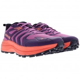 TrailTalon Max Wide Womens Trail Running Shoes Purple/Coral