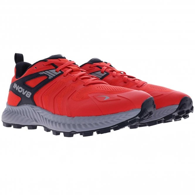 TrailTalon Wide Mens Trail Running Shoes Red/Black