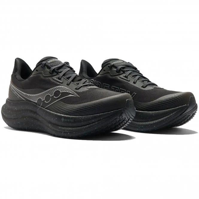 Triumph 23 Gore-Tex Womens Waterproof Running Shoes Triple Black