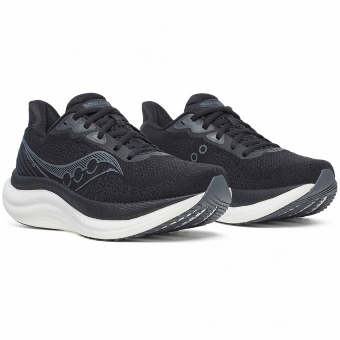 Triumph 23 Wide Womens Running Shoes Black/White