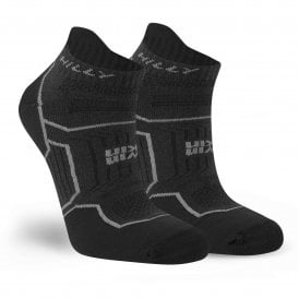Twin Skin Socklet Running Socks Black/Anthracite