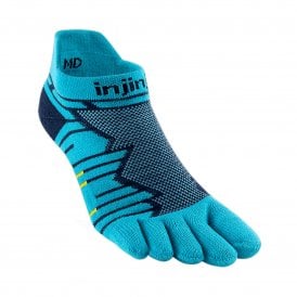 Ultra Run No-Show Unisex Running Socks Pacific Blue