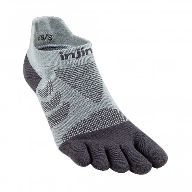 Ultra Run No Show Womens Running Socks Slate