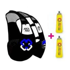 Ultra Running Hydration Vest (2x Softflasks 500ml Included) Blue