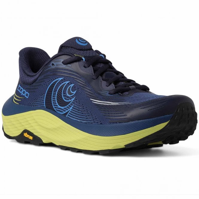 Ultraventure 5 Mens Trail Running Shoes Blue/Lime