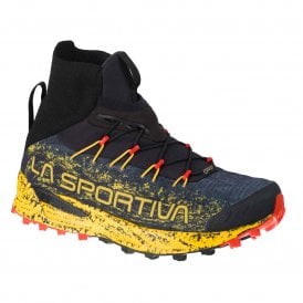 Uragano GTX Mens Waterproof Trail Running Shoes Black/Yellow