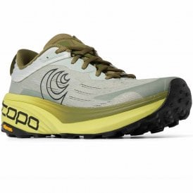 Vista Mens Trail Running Shoes Green/Black