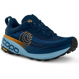 Vista Mens Trail Running Shoes Navy/Orange